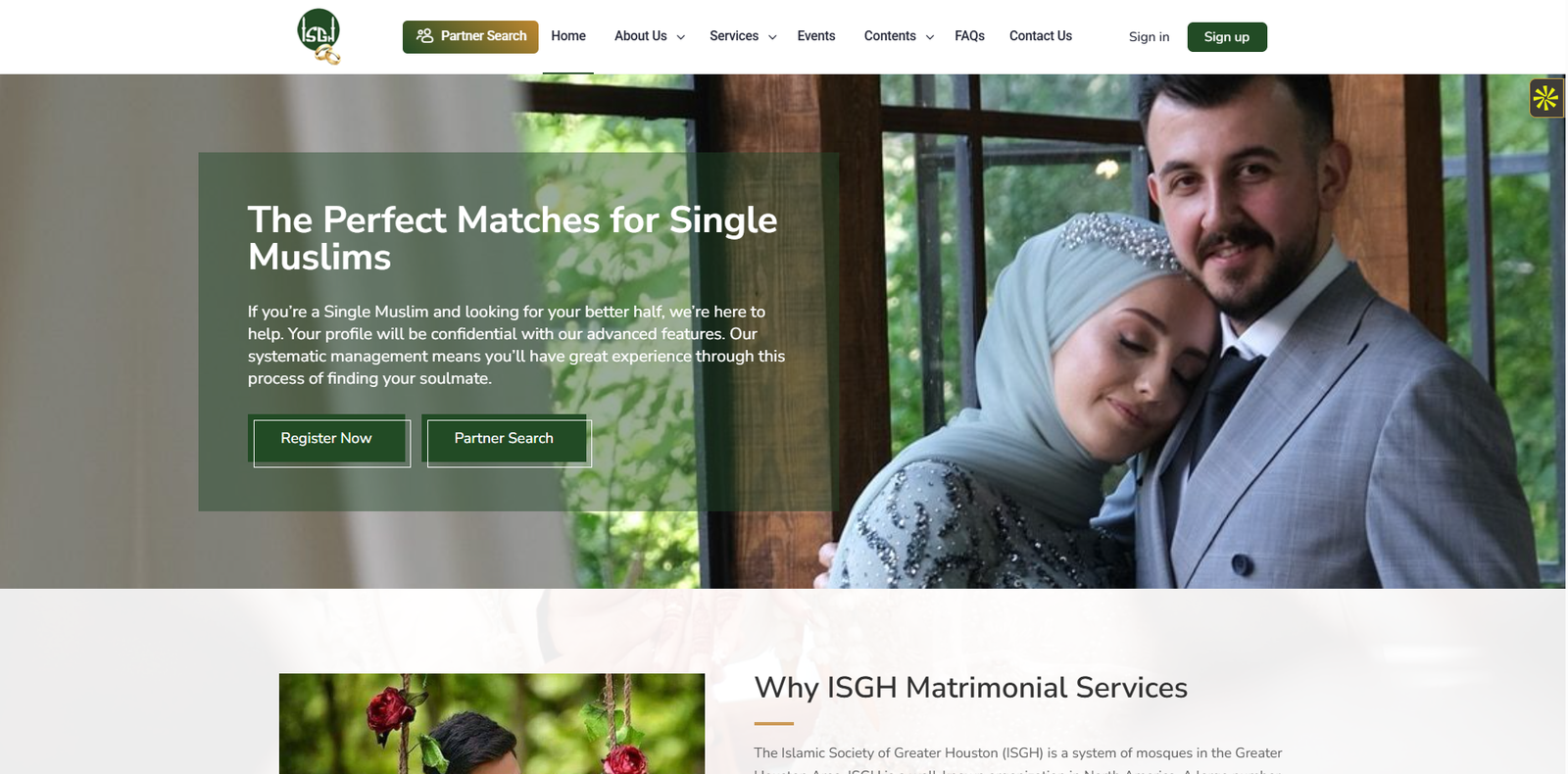 ISGH Matrimonial Services